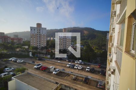 Sala - Varanda - Vista de apartamento à venda com 3 quartos, 72m² em Jardim Carvalho, Porto Alegre