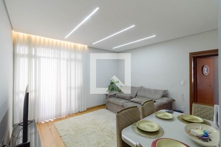 Sala de apartamento à venda com 3 quartos, 79m² em Itapoã, Belo Horizonte