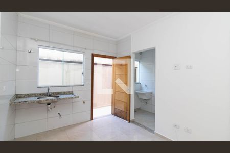 Sala/Cozinha de casa de condomínio à venda com 1 quarto, 34m² em Vila Santa Teresa (zona Leste), São Paulo