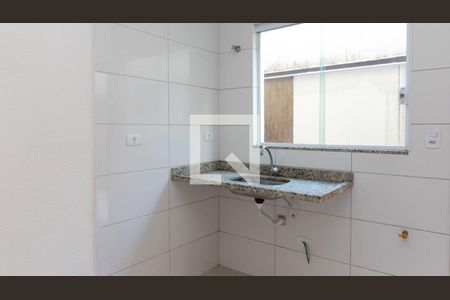 Sala/Cozinha de casa de condomínio à venda com 1 quarto, 34m² em Vila Santa Teresa (zona Leste), São Paulo