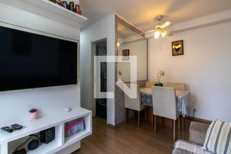 Sala de apartamento à venda com 3 quartos, 56m² em Cocaia, Guarulhos