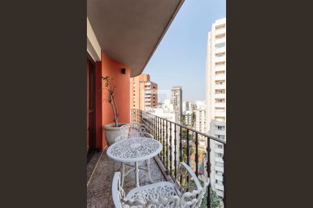 Varanda de apartamento à venda com 3 quartos, 255m² em Indianópolis, São Paulo