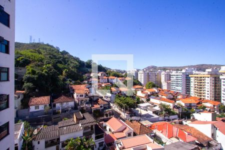 Vista da Sala de apartamento à venda com 2 quartos, 70m² em Santa Rosa, Niterói