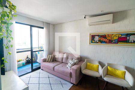 Sala de apartamento à venda com 3 quartos, 74m² em São Judas, São Paulo