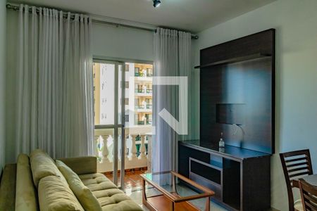 Sala de apartamento para alugar com 2 quartos, 60m² em Parque Imperial, São Paulo