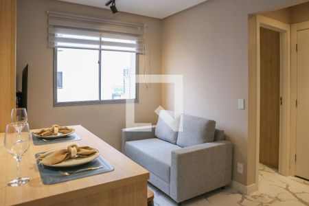 Sala de apartamento à venda com 1 quarto, 30m² em Várzea da Barra Funda, São Paulo