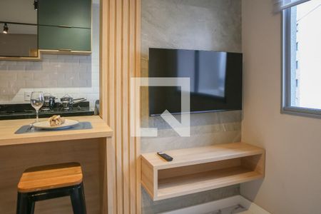 Sala de apartamento à venda com 1 quarto, 30m² em Várzea da Barra Funda, São Paulo