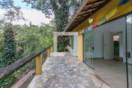 Varanda Sala de casa de condomínio para alugar com 1 quarto, 60m² em Ouro Velho Mansões, Nova Lima