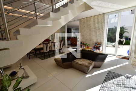 Sala 1 de casa para alugar com 3 quartos, 459m² em Mansões Santo Antônio, Campinas