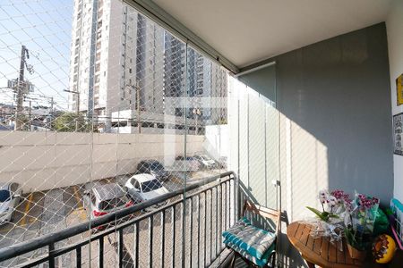 Varanda da Sala de apartamento à venda com 3 quartos, 69m² em Vila Graciosa, São Paulo