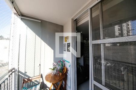 Varanda da Sala de apartamento à venda com 3 quartos, 69m² em Vila Graciosa, São Paulo