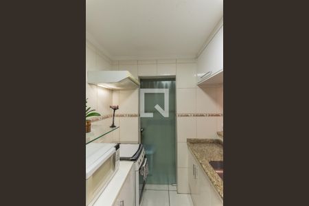 Cozinha de apartamento à venda com 2 quartos, 50m² em Vila Padre Manoel de Nóbrega, Campinas