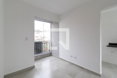 Sala de apartamento à venda com 1 quarto, 34m² em Parque Peruche, São Paulo