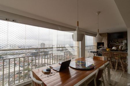 Varanda Gourmet de apartamento à venda com 3 quartos, 134m² em Vila Augusta, Guarulhos