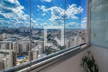 Varanda Sala de estar/Sala de jantar/Hall de apartamento à venda com 3 quartos, 78m² em Jardim Consórcio, São Paulo