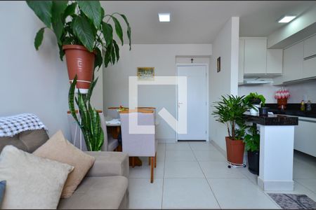 Sala de apartamento para alugar com 2 quartos, 51m² em São Geraldo, Belo Horizonte