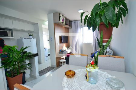 Sala de apartamento à venda com 2 quartos, 51m² em São Geraldo, Belo Horizonte