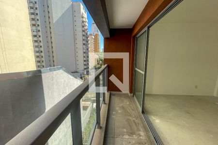 Varanda Sala de kitnet/studio à venda com 1 quarto, 31m² em Jardim Paulista, São Paulo