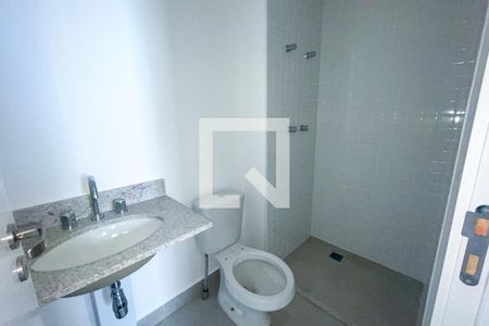 Banheiro da Suíte de kitnet/studio à venda com 1 quarto, 31m² em Jardim Paulista, São Paulo