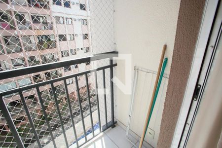 Varanda da Sala de apartamento à venda com 2 quartos, 48m² em Taquara, Rio de Janeiro