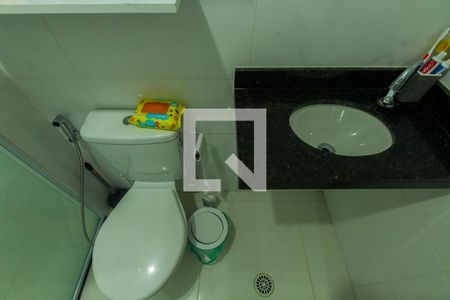 Banheiro de apartamento para alugar com 1 quarto, 34m² em Vila Azevedo, São Paulo