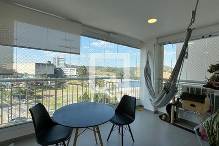 Varanda gourmet de apartamento à venda com 3 quartos, 133m² em Tamboré, Santana de Parnaíba