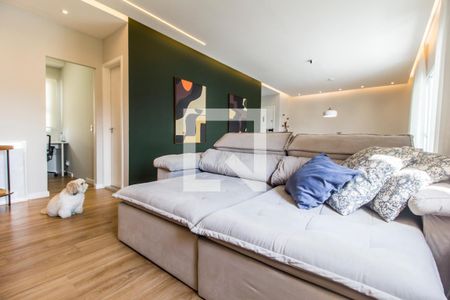 Sala de TV de apartamento à venda com 3 quartos, 133m² em Tamboré, Santana de Parnaíba