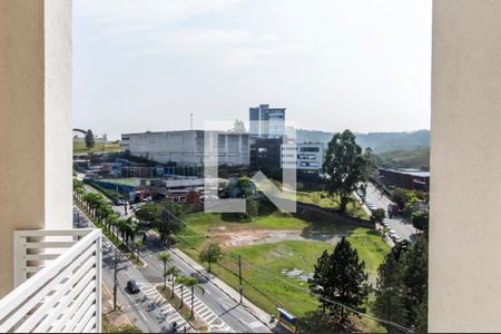 Vista da Sala de apartamento à venda com 3 quartos, 133m² em Tamboré, Santana de Parnaíba