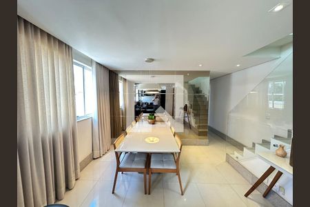 sala de apartamento à venda com 2 quartos, 130m² em Cruzeiro, Belo Horizonte