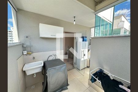 lavanderia de apartamento à venda com 2 quartos, 130m² em Cruzeiro, Belo Horizonte