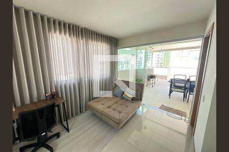 sala 2 de apartamento à venda com 2 quartos, 130m² em Cruzeiro, Belo Horizonte