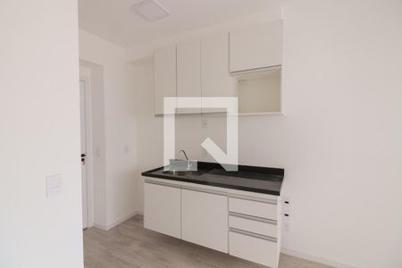 Cozinha de kitnet/studio à venda com 1 quarto, 24m² em Perdizes, São Paulo