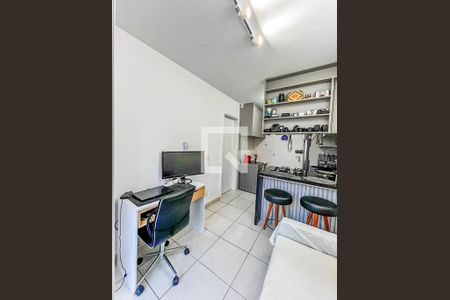 Sala de apartamento à venda com 1 quarto, 27m² em Jardim Caravelas, São Paulo