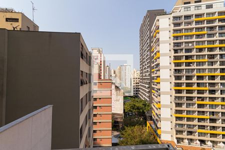 Varanda de kitnet/studio à venda com 1 quarto, 27m² em Bela Vista, São Paulo