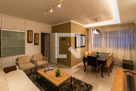 Sala de apartamento à venda com 3 quartos, 110m² em Santo Antônio, Belo Horizonte