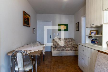 Sala de apartamento à venda com 1 quarto, 45m² em Navegantes, Porto Alegre