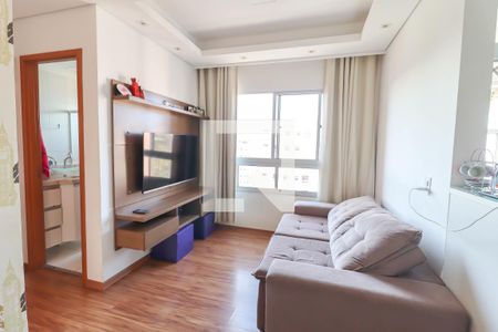 Sala de apartamento à venda com 2 quartos, 48m² em Cidade Nova, Jundiaí