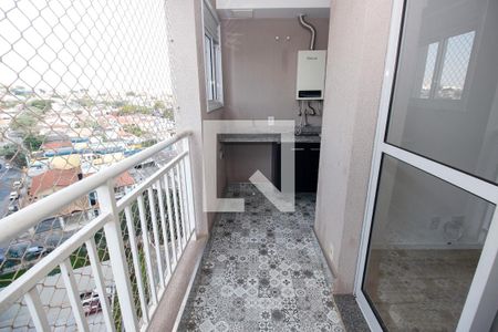 Varanda da Sala de apartamento à venda com 2 quartos, 49m² em Jardim Umarizal, São Paulo