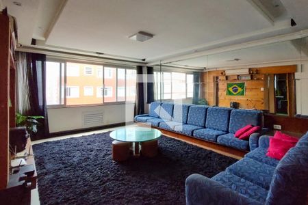 Sala de apartamento para alugar com 3 quartos, 141m² em Cidade Ocian, Praia Grande