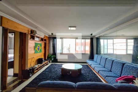 Sala de apartamento para alugar com 3 quartos, 141m² em Cidade Ocian, Praia Grande