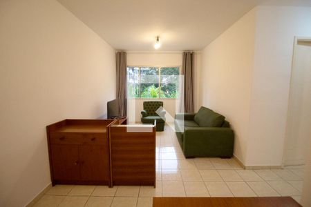 Sala de apartamento à venda com 1 quarto, 45m² em Jardim Paulista, São Paulo