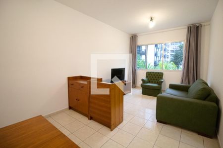 Sala de apartamento à venda com 1 quarto, 45m² em Jardim Paulista, São Paulo