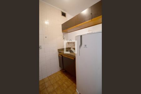 Cozinha de apartamento à venda com 1 quarto, 45m² em Jardim Paulista, São Paulo