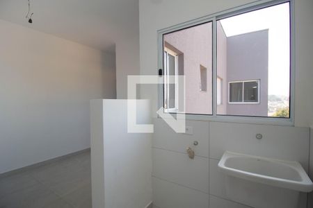 Área de Serviço de apartamento à venda com 2 quartos, 58m² em Vila Mangalot, São Paulo