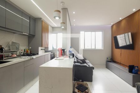 Sala  de apartamento à venda com 2 quartos, 44m² em Maranhão, São Paulo