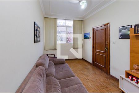 Sala de apartamento à venda com 3 quartos, 80m² em Nova Suíça, Belo Horizonte