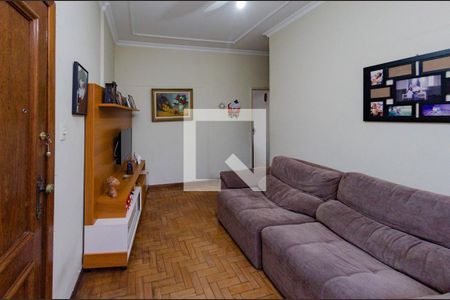 Sala de apartamento à venda com 3 quartos, 80m² em Nova Suíça, Belo Horizonte