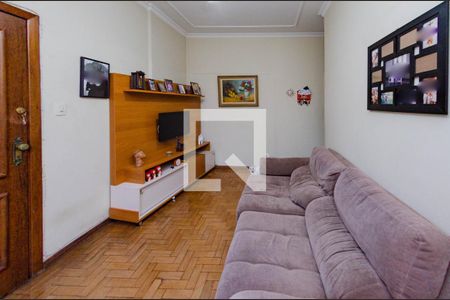 Sala de apartamento à venda com 3 quartos, 80m² em Nova Suíça, Belo Horizonte