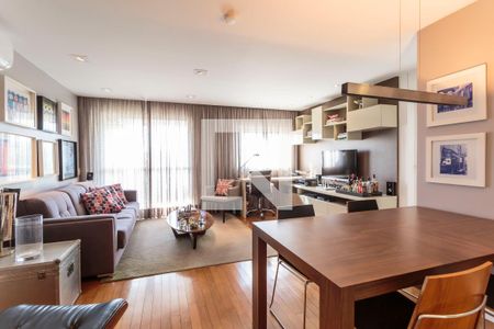 Sala de apartamento à venda com 1 quarto, 55m² em Gumercindo, São Paulo