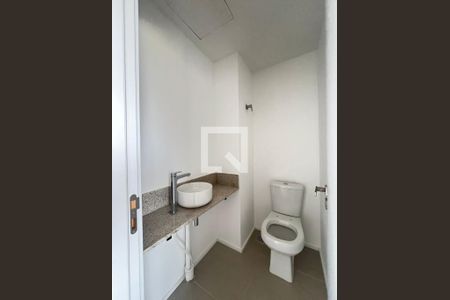 Lavabo de apartamento à venda com 1 quarto, 44m² em Vila da Serra, Nova Lima